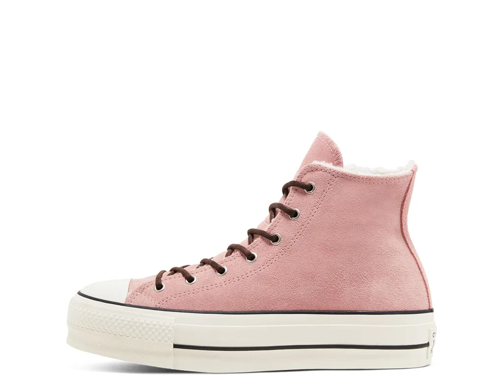 Womens Sherpa Chuck Taylor All Star  Platform High Top